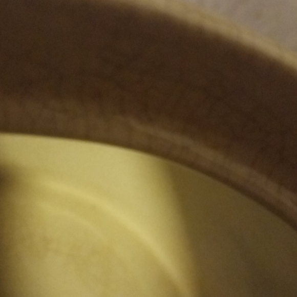 BOLESLAWIEC POLISH BEAN POT PEACOCK EYES - Picture 6 of 8